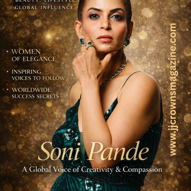 JJ Crowns Global Magazine – March 2026 Edition | Featuring Soni Pande
