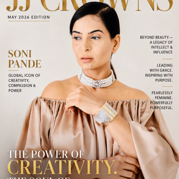JJ Crowns May 2026 Paperback Special Edition | Soni Pande Global Feature