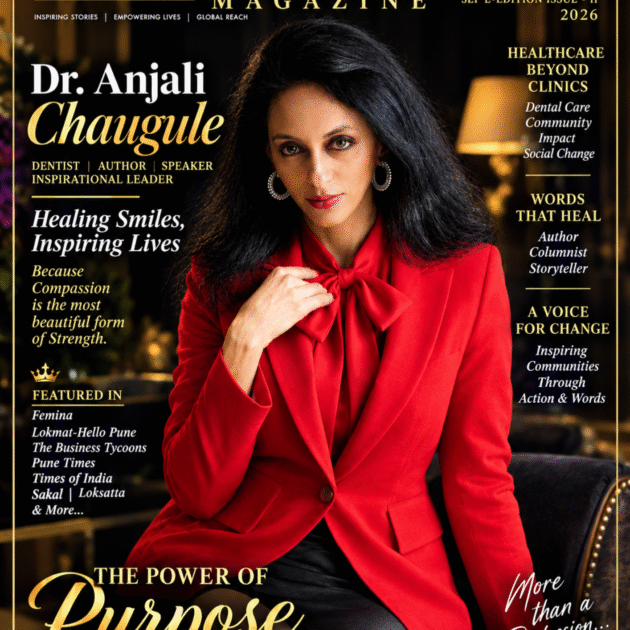 JJ Crowns September 2026 Global Special Edition | Dr. Anjali Chaugule Cover Feature