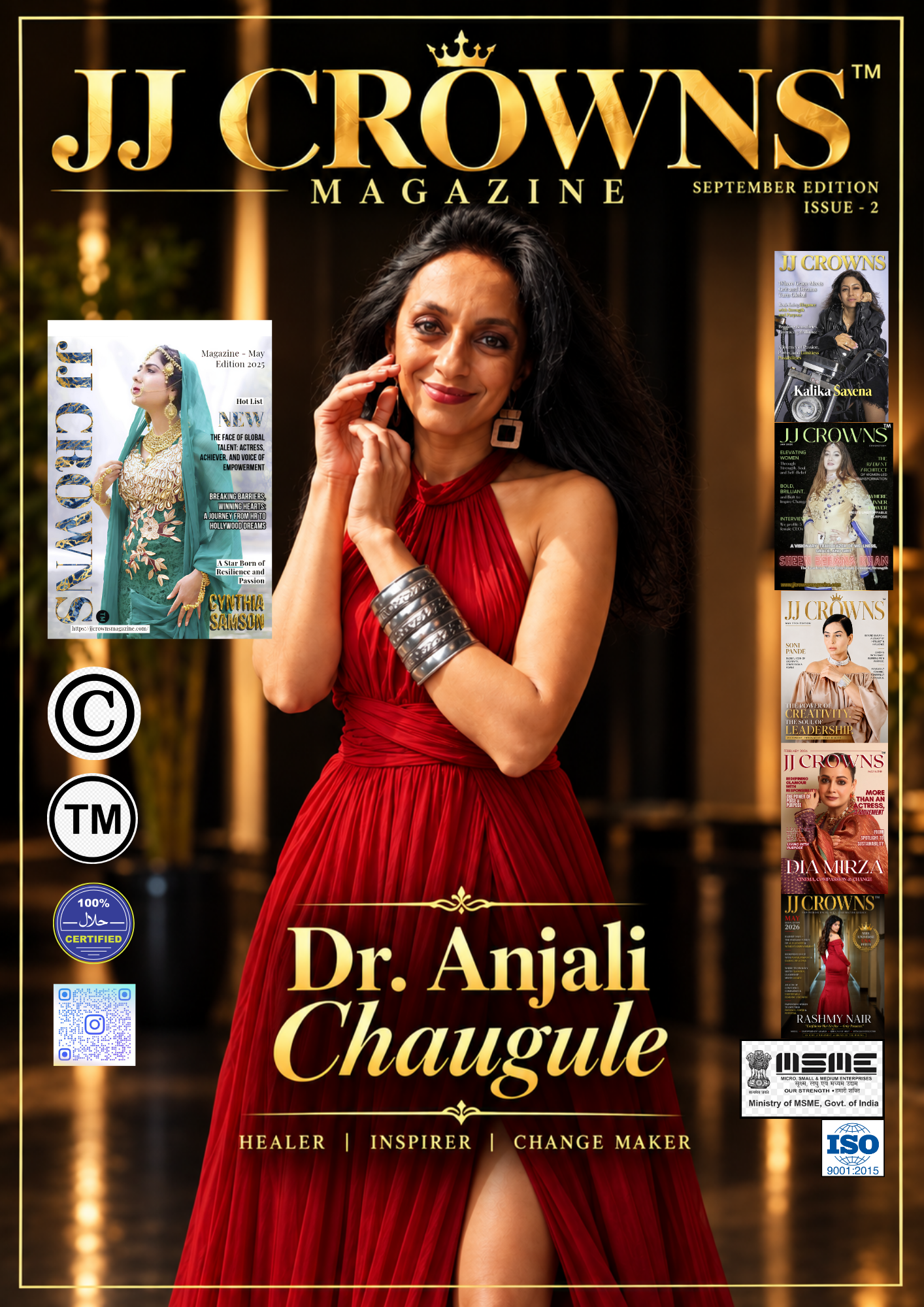 JJ Crowns September 2026 Global Special Edition | Dr. Anjali Chaugule Cover Feature - Image 3