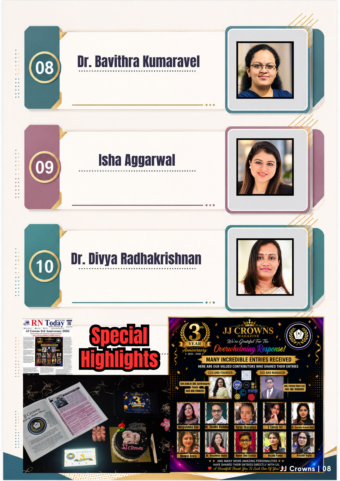JJ Crowns September 2026 Global Special Edition | Dr. Anjali Chaugule Cover Feature - Image 5